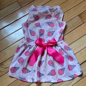 Ice cream dog dress